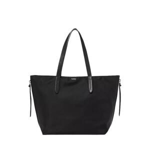 NWT Botkier Black York Bond Nylon Leather Strap Large Tote Bag Handbag
